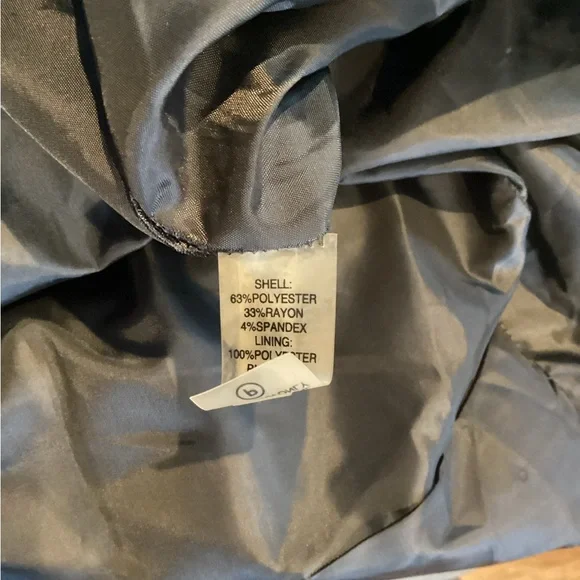 EUC Calvin Klein charcoal gray zipper Sheath Dress  size 12. - Picture 7 of 7